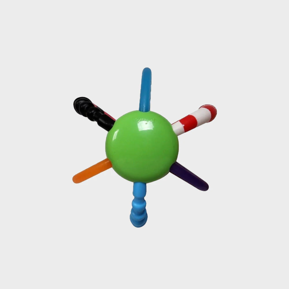 Spin & Grab Rainbow Rattle